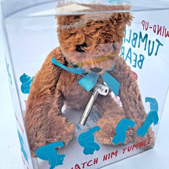 NEW - Schylling Wind-up TUMBLING BEAR with Metal Key NIB 2004 - Picture 8 of 10